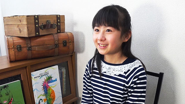 英検準２級に合格した小学生生徒